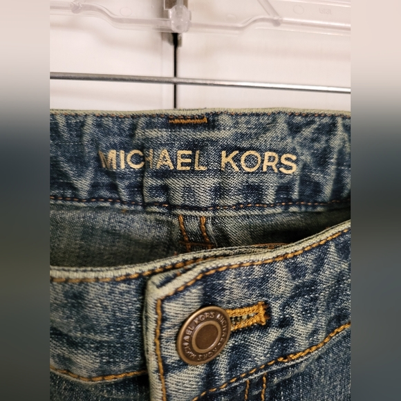 NWT MICHAEL Michael Kors Low Rise/Boot Cut Jeans Sz 10 - Picture 4 of 4